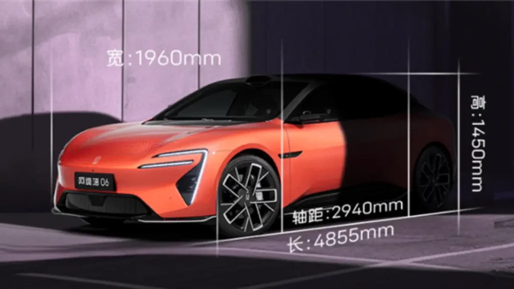 Avatr 06 gets up to a 650 km range